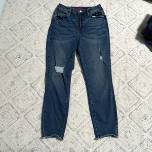 Jennifer Lopez Highrise Skinny Crop Jeans